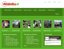 Tablet Screenshot of dwakolka.pl